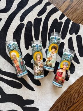 GOLDEN GIRLS set of 4 Prayer Candles